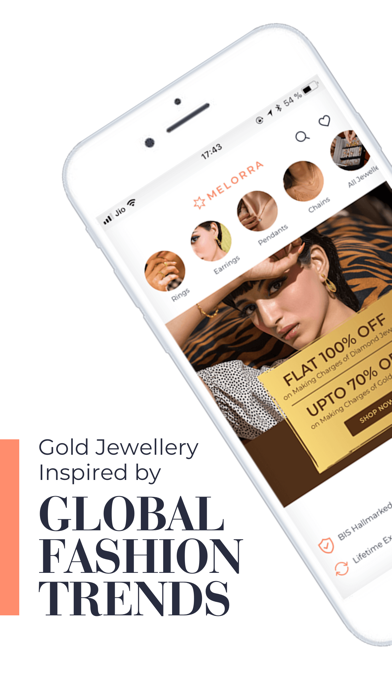 Melorra - Online Jewellery App Screenshot