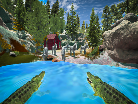 Screenshot #5 pour Angry Crocodile Scary Attack