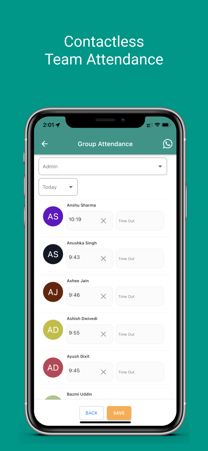 Track Employee Attendance