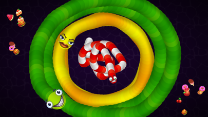 Amaze Snake: Gradient io Worms Screenshot