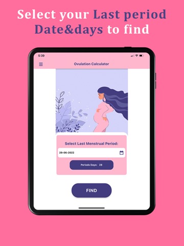 Ovulation + Period Tracker Appのおすすめ画像1