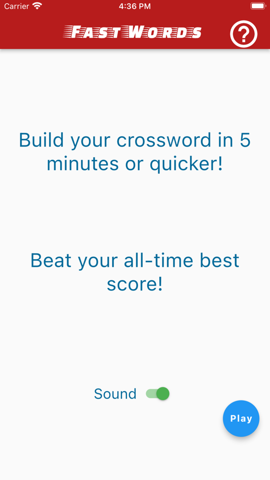 #4. Fast Words Game (iOS) 由: Daniele Folatelli