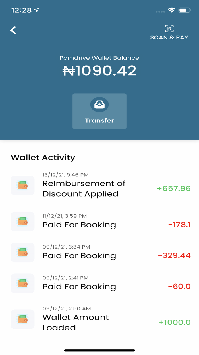 Provider Pamdriver Driver App
