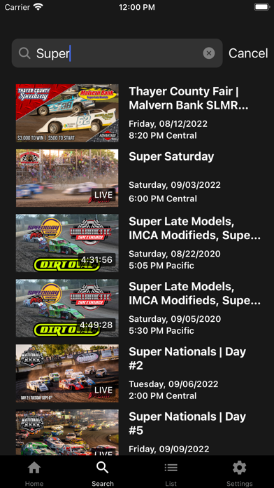 IMCA TV Screenshot