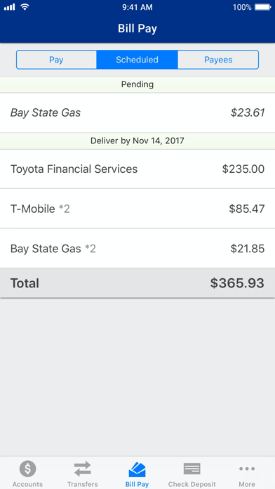 SAFE Federal Credit Union Screenshot