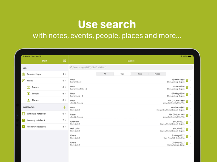 Genea - your family research