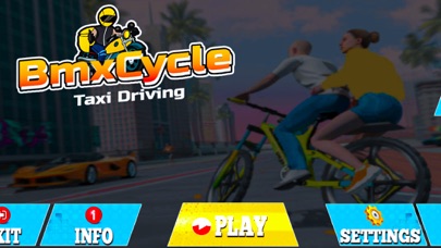 BMX Taxi Driving 3D Simulator Screenshot