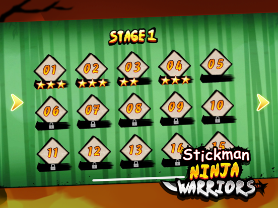 Stickman Ninja Warriors iPad app afbeelding 4