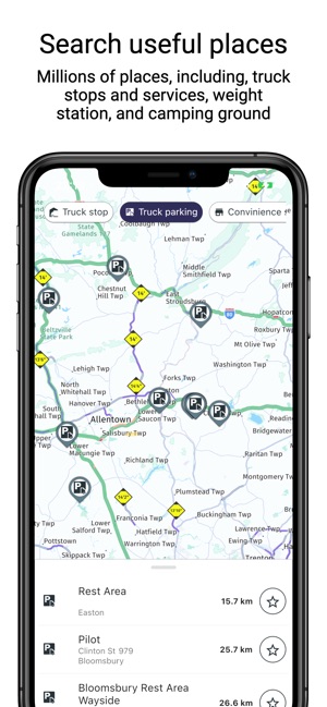 GPS Navigation Poids-Lourd dans l'App Store