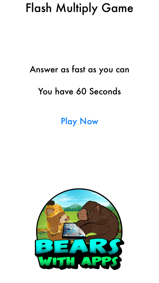 #4. Flash Multiply Game (iOS) By: Kathleen Smith