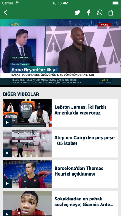 NTV Spor - Sporun Adresi Screenshot
