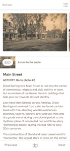 Great Barrington Tours screenshot #4 for iPhone