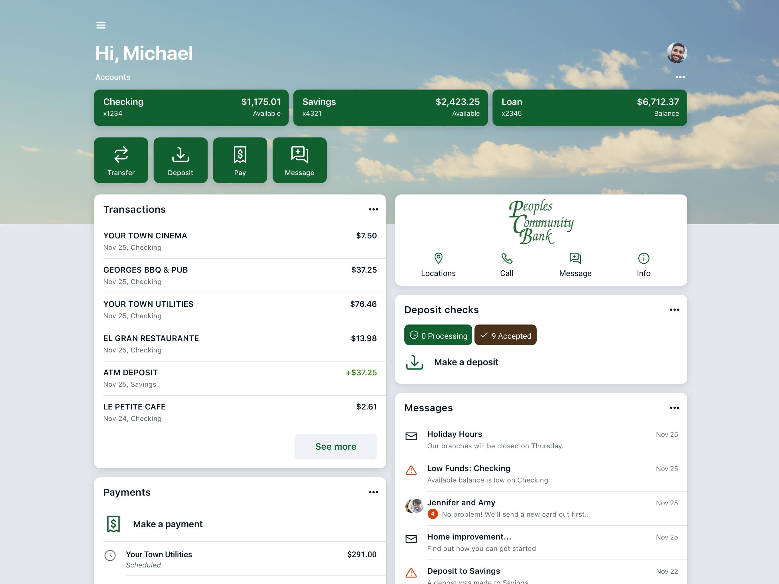 Peoples Community Mobile screenshot 5