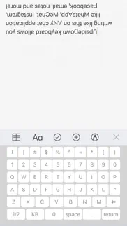 uʍopǝpısd∩ - write upside down iphone screenshot 1