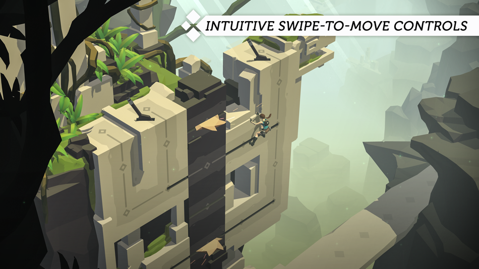 #2. Lara Croft GO (iOS) Podle: Deca Live Operations GmbH