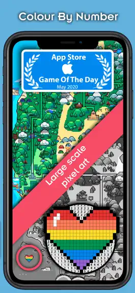 Game screenshot PiXX - Paint By Number Game apk
