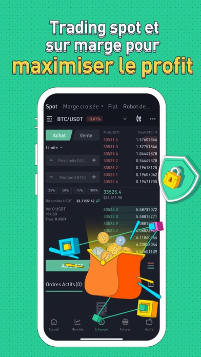 KuCoin- Crypto Monnaie & BTC KuCoin- Crypto Monnaie & BTC