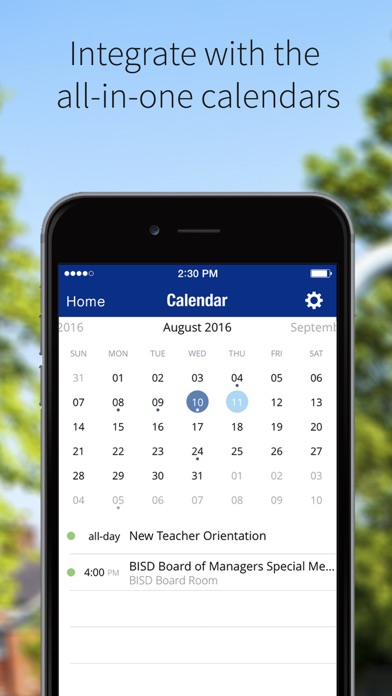 Beaumont ISD Screenshot