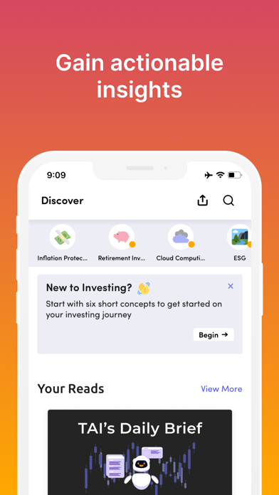 With TAI: Invest ETFs & Stocks Screenshot