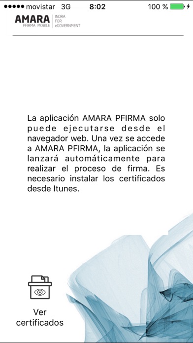 AMARA PFIRMA Screenshot