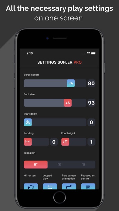 SUFLER.PRO Screenshot