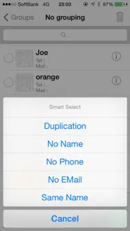 Delete_Contacts iphone bilder 0