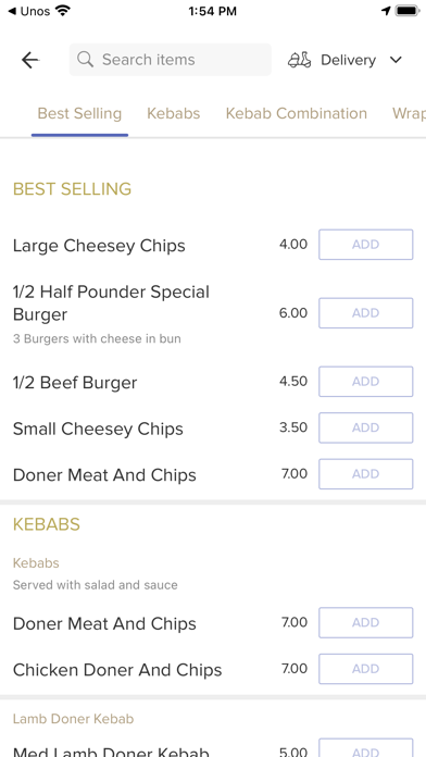 Unifood Plymouth Screenshot