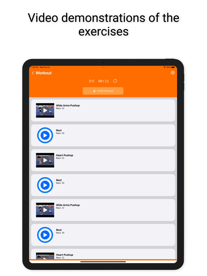 Push-up - Chest Back and Arms