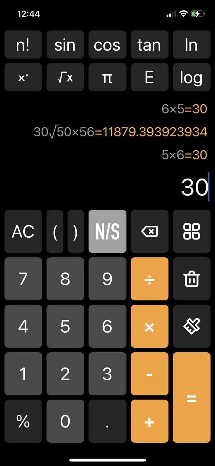 Calculator for Pad