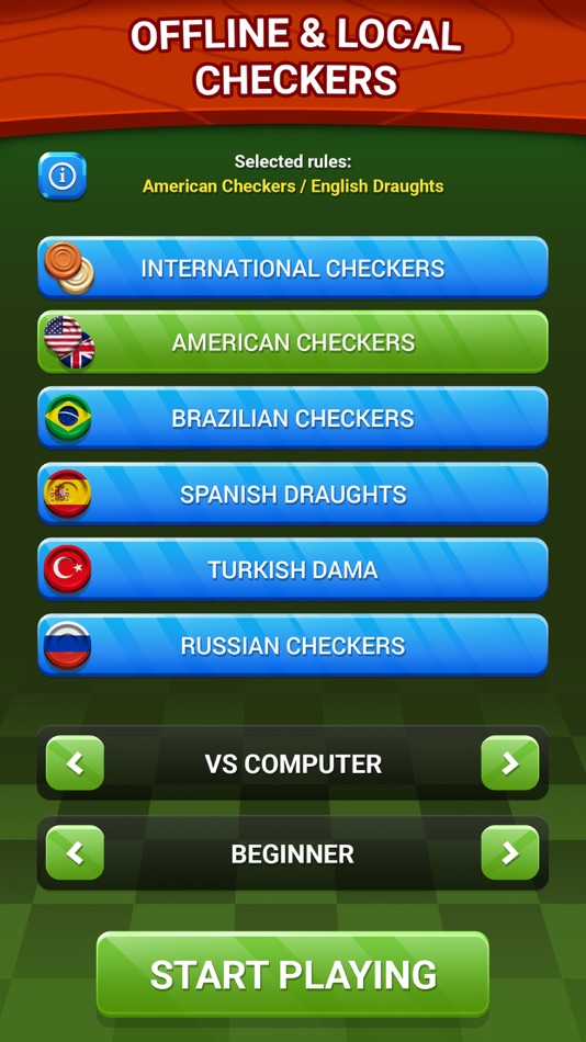 #4. Checkers - Online & Offline (iOS) 由: GamoVation