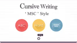 Game screenshot Cursive Writing MSC Style mod apk