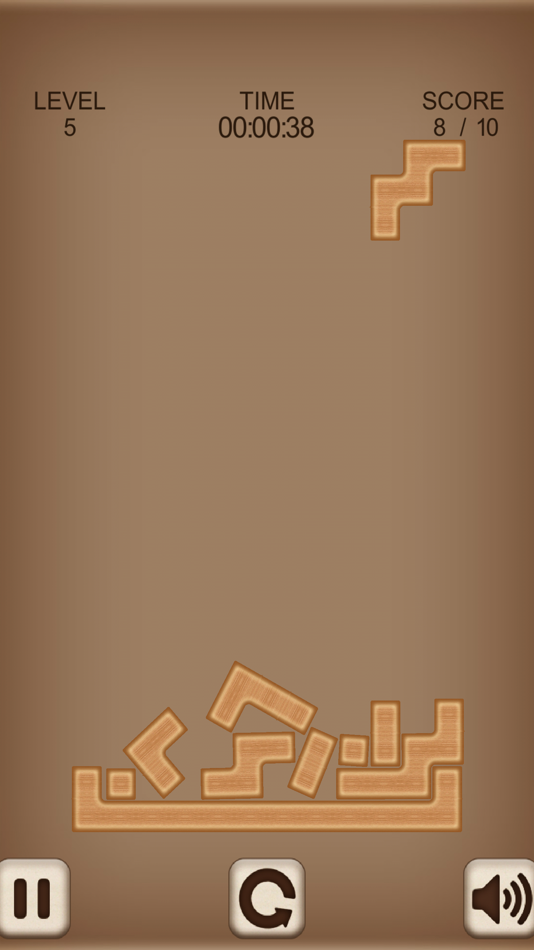 #1. Drop drop. Stack puzzle (iOS) 由: Ruslan Goncharenko