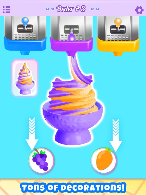 アイスクリームメーカー: 料理ゲームのおすすめ画像3