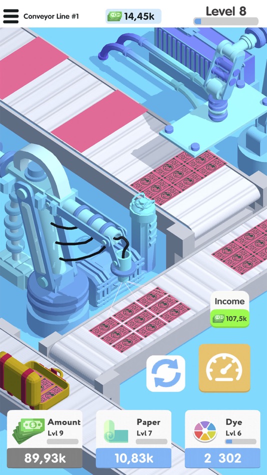 #2. Money Factory Tycoon Idle Game (iOS) 게시자: Edgar Aibatov