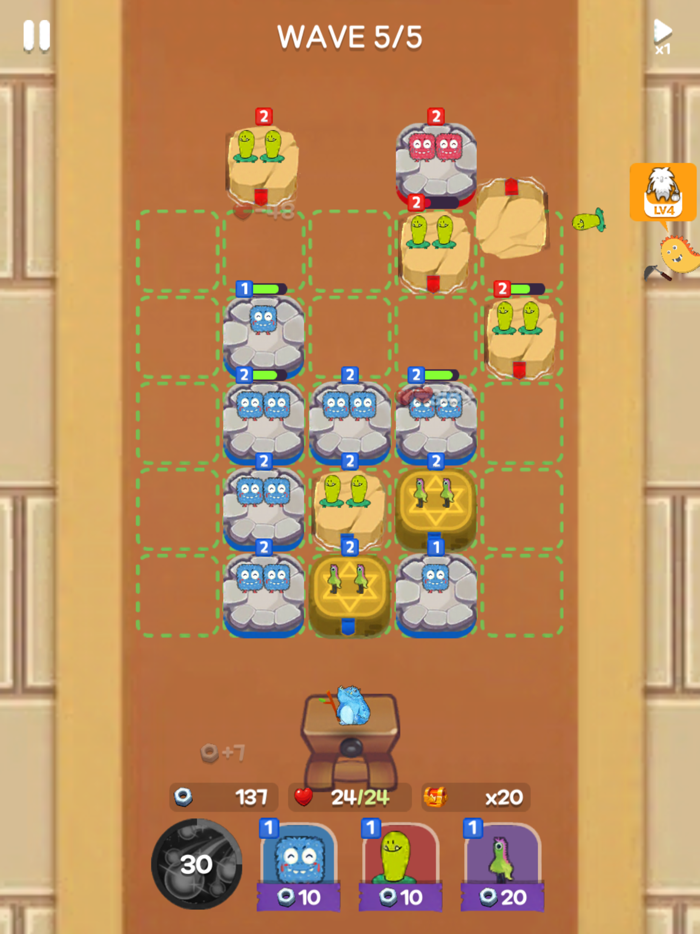 Merge Block Defense War