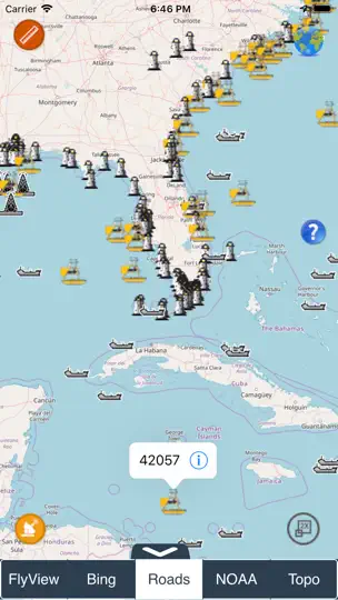 NOAA Buoys - Charts & Weather iPhone Screenshot 10
