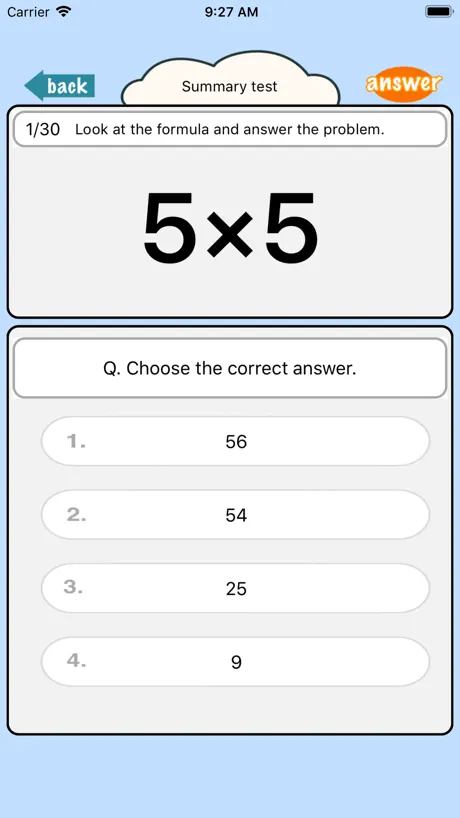 Math -The multiplication table