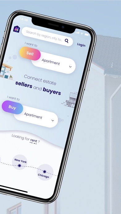 HOMMITS Buy/Sell & Rent Estate Screenshot