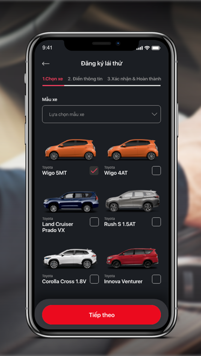 TOYOTA Vietnam Screenshot