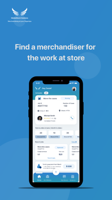 MobileMerch Store Screenshot
