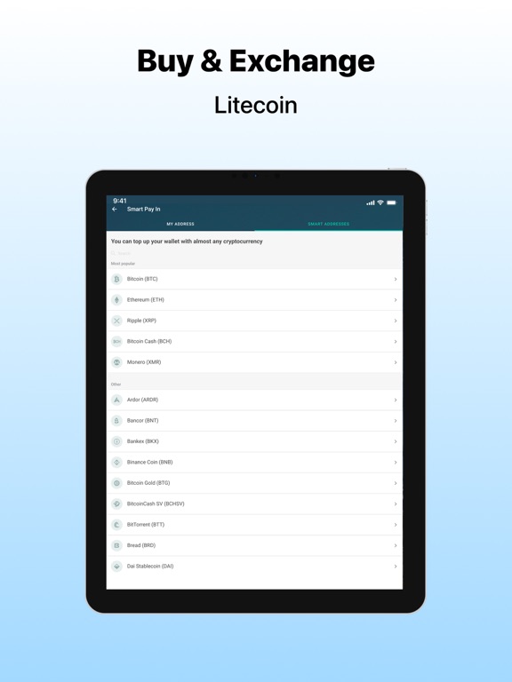 Screenshot #5 pour Litecoin Wallet by Freewallet