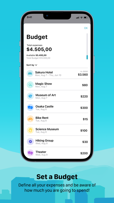 Voyage: Travel Planner Screenshot
