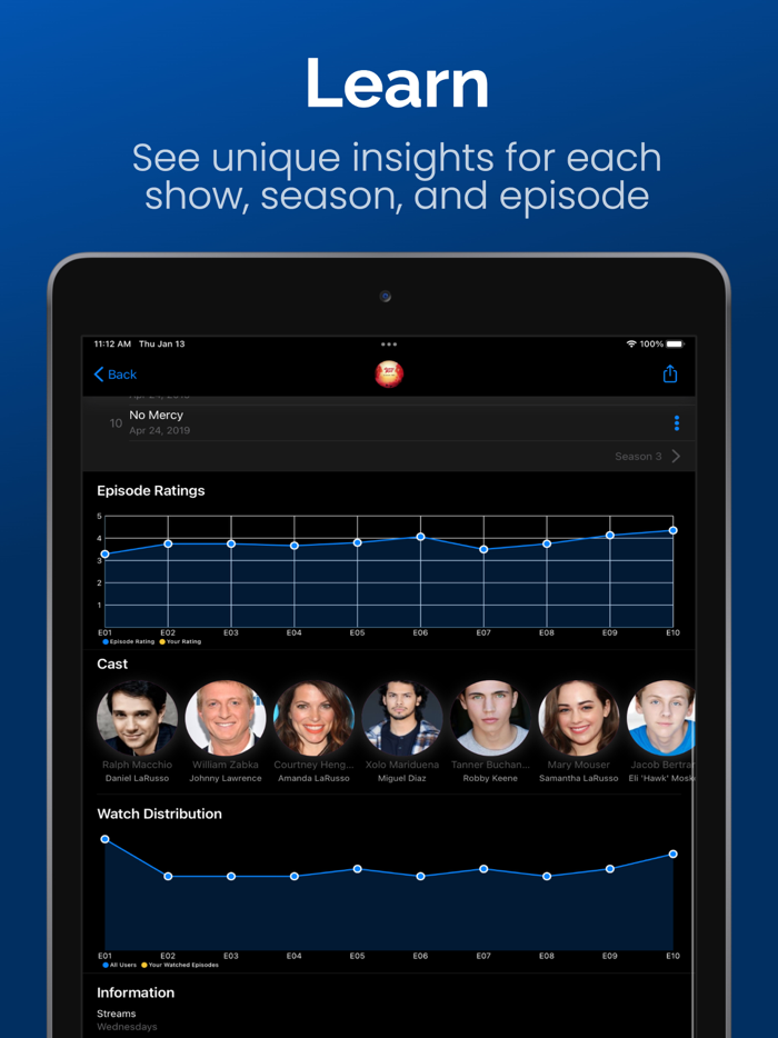 Rivr Track Shows and Movies