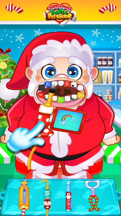 Christmas Santa Pet Doctor Vetのおすすめ画像2