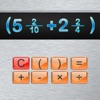 Fraction Calculator & progress icon