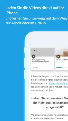 Game screenshot ZumFachwirt apk