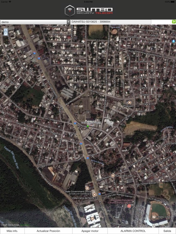 Switbo GPS iPad screenshot 4 - Navigation app