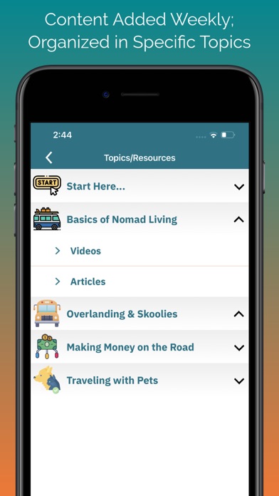 Van Life Living Screenshot
