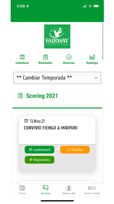 Green Fairway Panama Screenshot