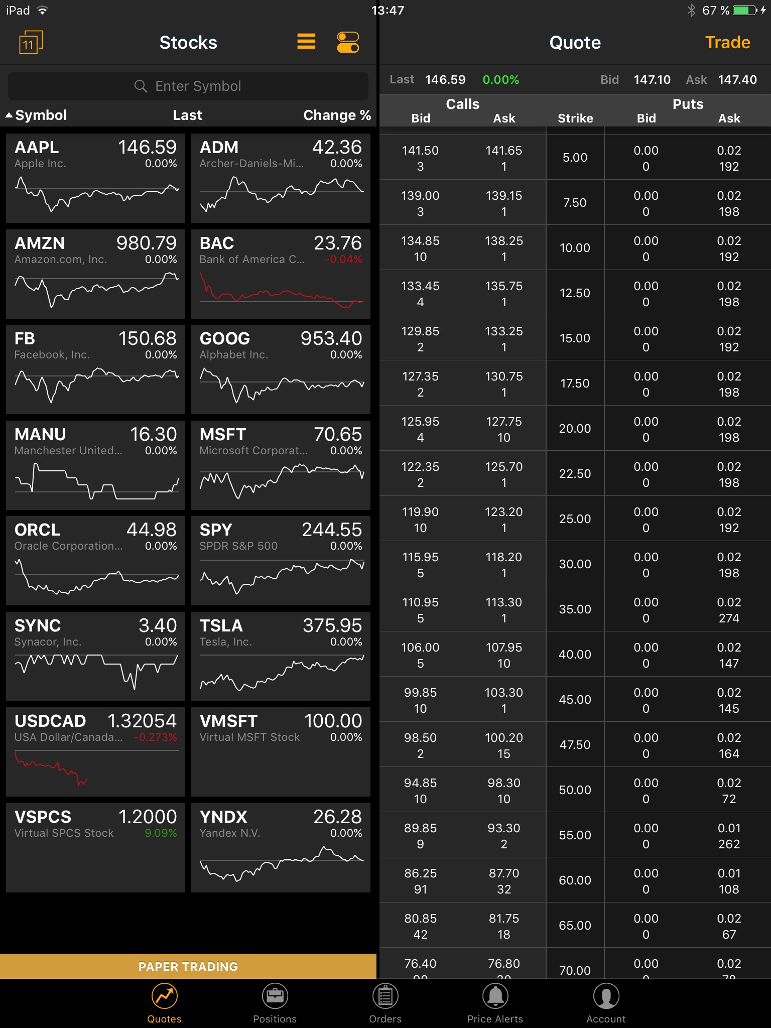 AutoShares WebTrader screenshot 4